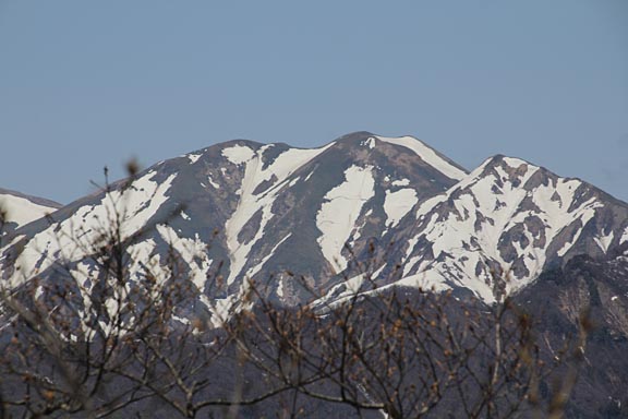平標山と仙ノ倉岳