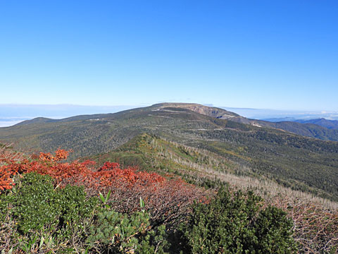 刈田岳と熊野岳